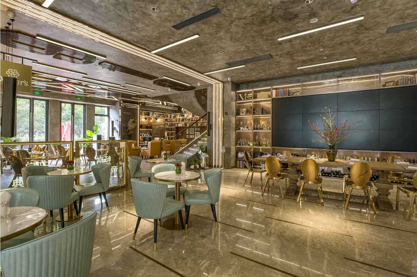 光明玖壹玖餐厅 · 西藏北路店 空间细节